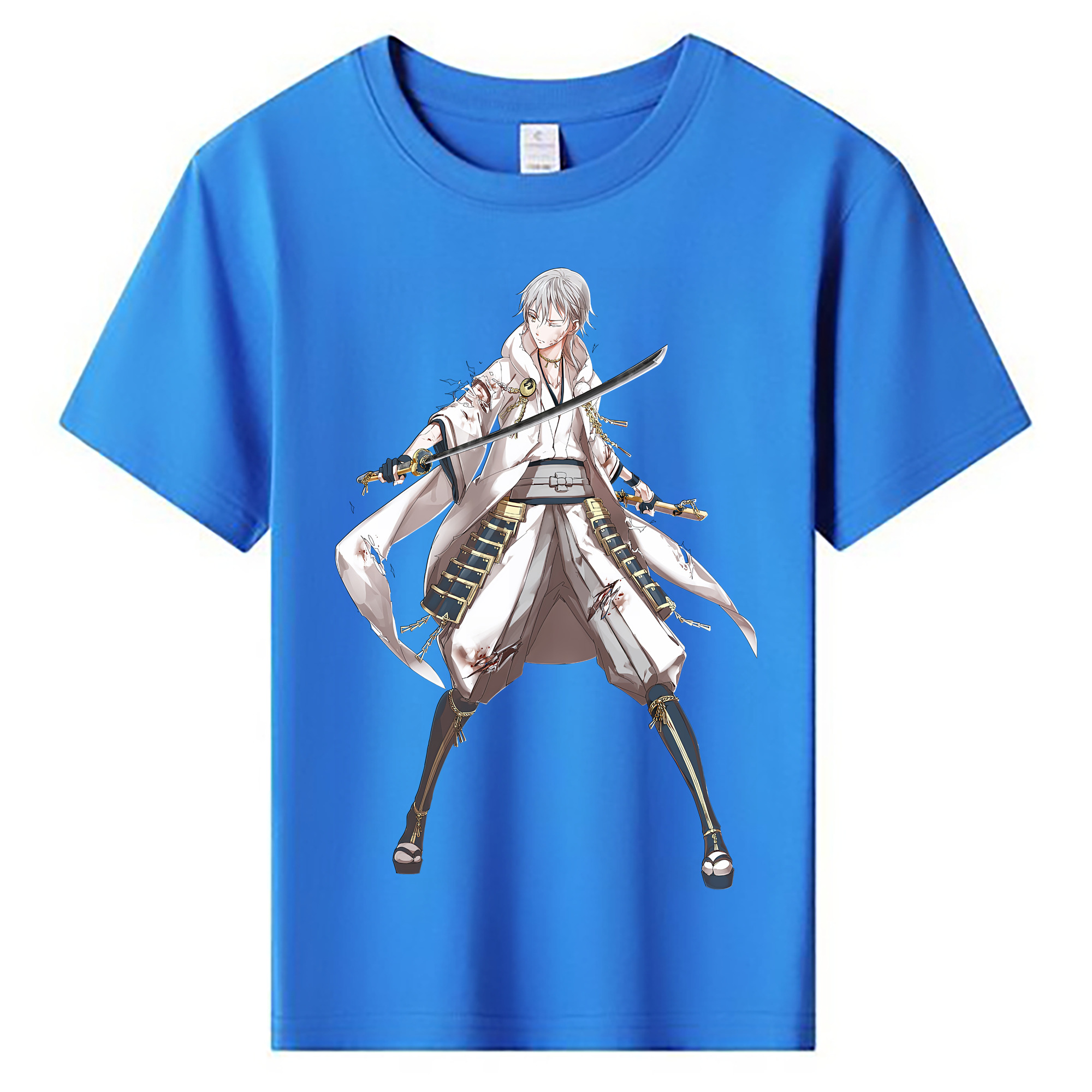 （画像用） 刀剣乱舞 Touken Ranbu 綿100％キッズTシャツ（フロントプリント）